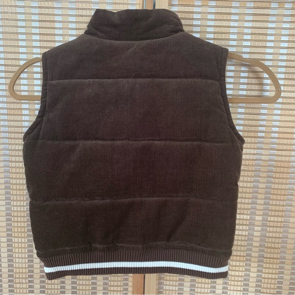 NWT corduroy puffer vest - Picture 3 of 3